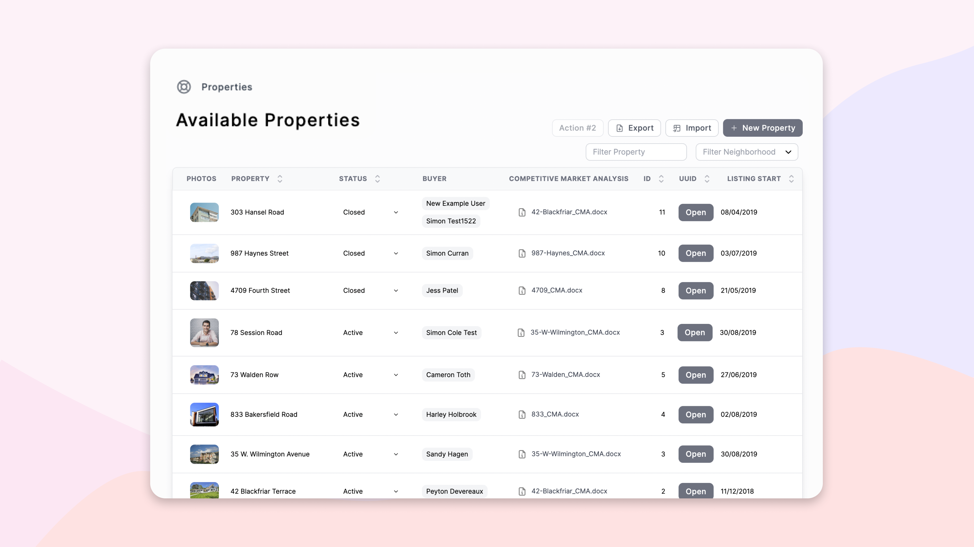 built customer portal no code