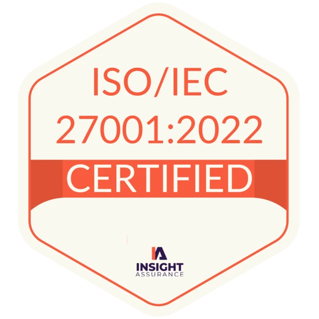 ISO/IEC 27001:2022 certified, Insight Assurance